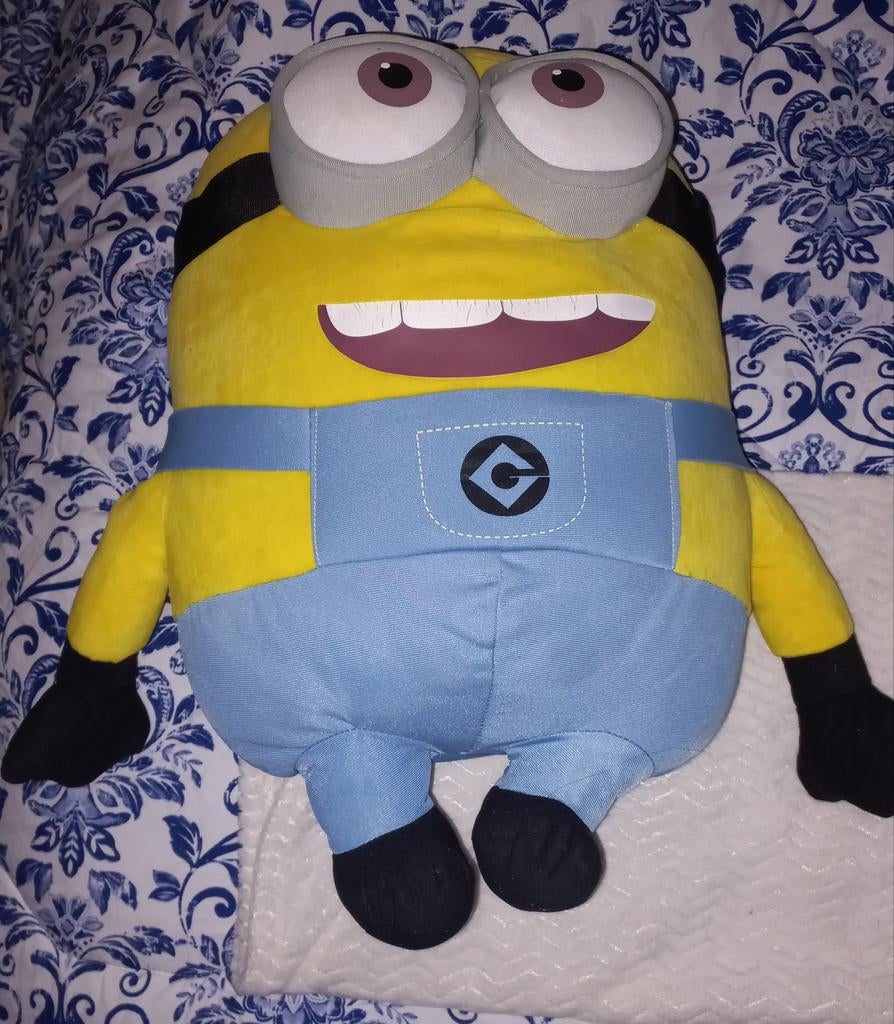 Grote orginele Minion Knuffel, Ophalen of Verzenden, Zo goed als nieuw, Overige typen