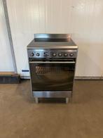 Smeg keramisch RVS 60 cm, Keramisch, 85 tot 90 cm, 4 kookzones, Ophalen of Verzenden