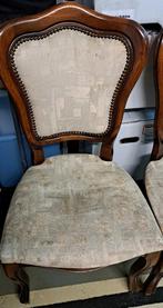 4 eetkamerstoelen, Antiek en Kunst, Antiek | Meubels | Stoelen en Banken, Ophalen