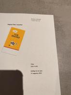 2 Pathé kaartjes, Twee personen, Vrijkaartje alle films