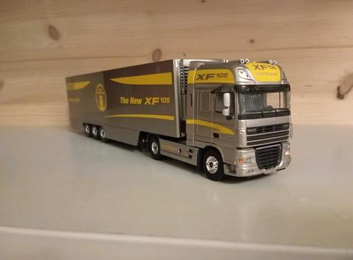 Daf XF 105 Tekno, Hobby en Vrije tijd, Modelauto's | 1:50, Zo goed als nieuw, Bus of Vrachtwagen, Tekno, Ophalen of Verzenden