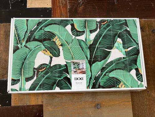 Ixxi wanddecoratie bananenbladeren 80x100 cm, Huis en Inrichting, Woonaccessoires | Wanddecoraties, Zo goed als nieuw, Ophalen of Verzenden