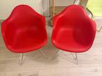 Namaak Vitra Eames DAR Stoelen - Set van 2, Huis en Inrichting, Stoelen, Ophalen, Kunststof, Gebruikt, Twee