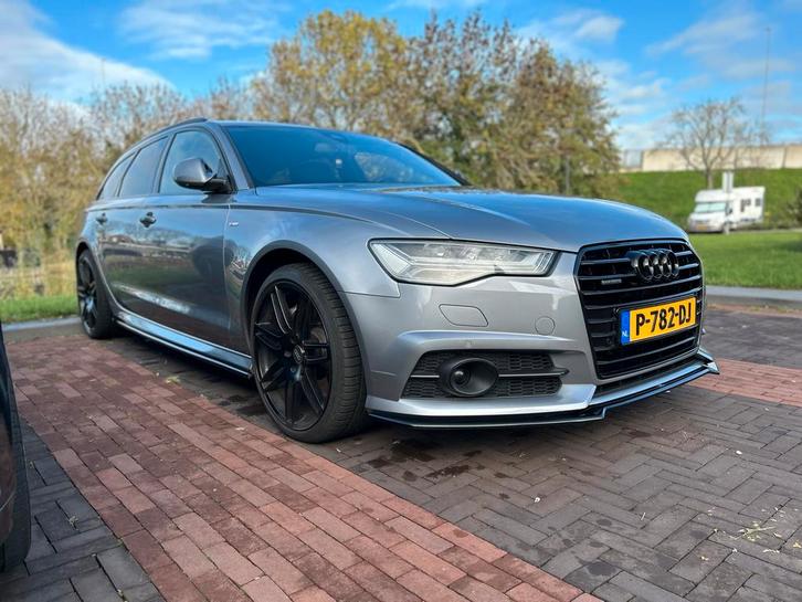 Audi A6 3.0 Tfsi Avant QUA S-tr 310KW 2015 Grijs, Auto's, Audi, Particulier, A6, Benzine, D, Stationwagon, Automaat, Geïmporteerd