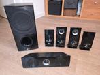 LG Home cinema speaker set, Blu-ray-speler, 70 watt of meer, Zo goed als nieuw, 5.1-systeem