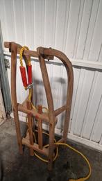 ️ Houten slee – voor de echte wintervoorbereider ️, Ophalen, Rem, Gebruikt, Hout