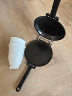 Perfect pancake pan, Ophalen of Verzenden, Rvs, Koekenpan of Braadpan