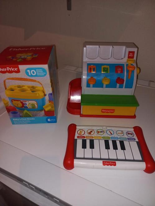 Lot Fischer Price speelgoed Kassa Piano Blokkendoos, Kinderen en Baby's, Speelgoed | Babyspeelgoed, Ophalen of Verzenden