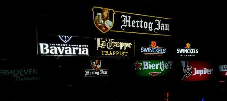 HORECA koeling met reclame? ''Koud Pilsje'' Bier koelkast, Witgoed en Apparatuur, Koelkasten en IJskasten, Nieuw, Zonder vriesvak