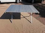 Aluminium Campingtafel Oprolbaar 113x80cm, Ophalen of Verzenden, Gebruikt