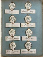 20 Placerings naamkaartjes - tafelkaartjes, Antiek en Kunst, Curiosa en Brocante, Ophalen of Verzenden