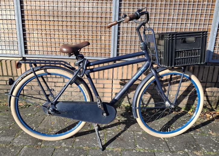 Gazelle Puur Jongens Transportfiets., Fietsen en Brommers, Fietsen | Heren | Herenfietsen, Gebruikt, Gazelle, 53 tot 57 cm, Versnellingen