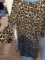 Jurk Juffrouw Janssen - Luipaardprint, Bruin, Maat 42/44 (L), Ophalen of Verzenden, Zo goed als nieuw