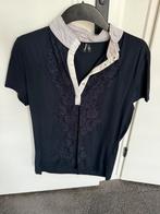 2 blauwe wedstrijd shirts maat 42 (44) 1x pikeur 1 onbekend, Ophalen of Verzenden, Zo goed als nieuw, Dressuur, Bovenkleding