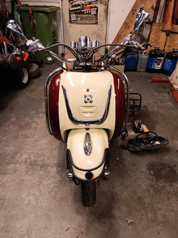 Loop of sloop scooter agm retro, Fietsen en Brommers, Brommeronderdelen | Scooters, Gebruikt, Overige merken, Overige typen, Ophalen