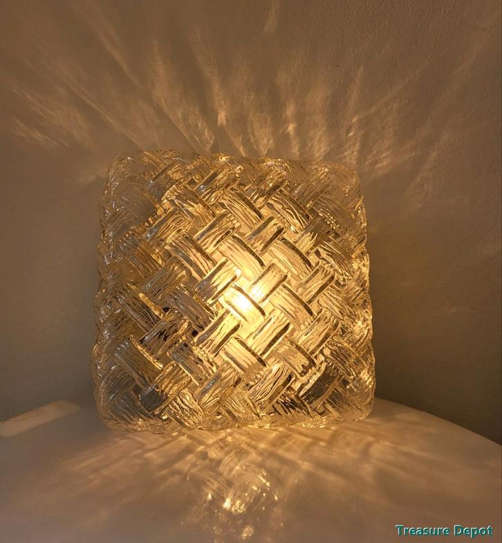 Vintage plafondlamp plafonierre, Huis en Inrichting, Lampen | Plafondlampen, Gebruikt, Ophalen of Verzenden