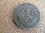 2,5 cent 1877 brons nederland, Ophalen of Verzenden, Koning Willem III, Overige waardes, Losse munt