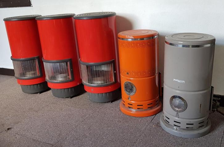 3x ETNA & 2x Pelgrim vintage gaskachels, Huis en Inrichting, Overige Huis en Inrichting, Gebruikt, Ophalen