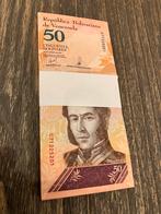Venezuela 50 Bolivares 2018. Bundel 100 stuks., Ophalen of Verzenden, Zuid-Amerika, Setje