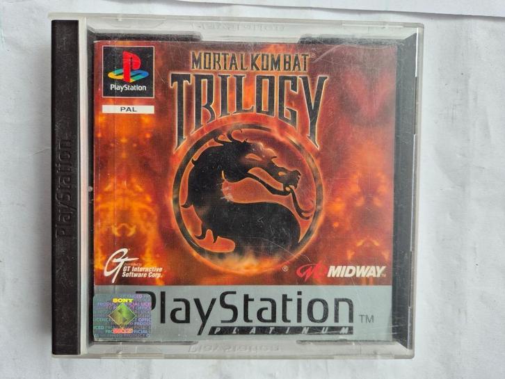 MORTAL KOMBAT trilogy, Spelcomputers en Games, Games | Sony PlayStation 1, Gebruikt, Racen en Vliegen, 1 speler, Vanaf 3 jaar
