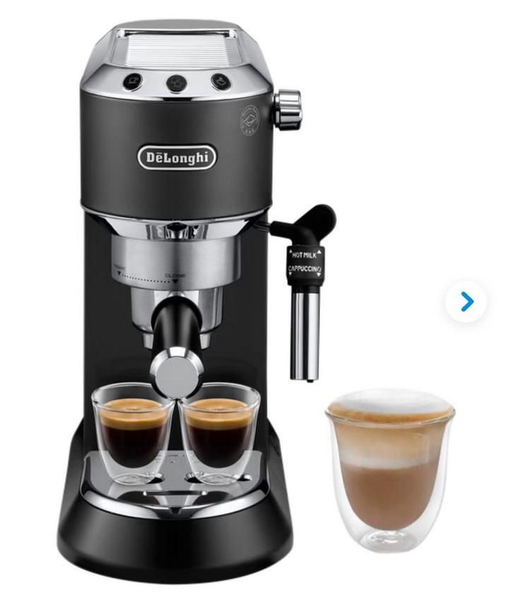 D'Longhi Dedica Espresso Machine - Gebruikt, Witgoed en Apparatuur, Koffiezetapparaten, Gebruikt, Gemalen koffie, Espresso apparaat