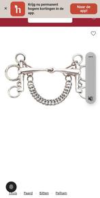 Sprenger Pelham bit 16 mm. 13.5 cm. Gebroken trens., Ophalen of Verzenden, Zo goed als nieuw, Dressuur