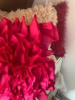 40bij 40decoratie kussen, Huis en Inrichting, Woonaccessoires | Kussens, Ophalen of Verzenden, Zo goed als nieuw, Roze, Vierkant