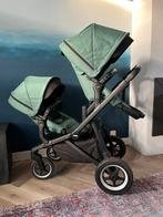 Thule Sleek Duo Mallard Green - Compleet!, Overige merken, Gebruikt, Duowagen, Ophalen of Verzenden