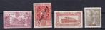 X178A) Spanje 4x niet alledaags w.o.hoge wrd MNH geen gar, Ophalen of Verzenden, Postfris