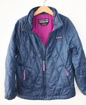 PATAGONIA Nano Puff puffer jacket __ XS 5-6__navy/purple  beschikbaar voor biedingen