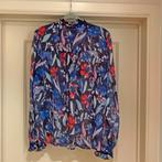 Ladress blouse chiffon maat XL blauw, Kleding | Dames, Maat 46/48 (XL) of groter, Zo goed als nieuw, LaDress, Verzenden