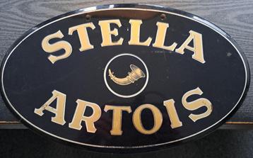 STELLA ARTOIS - oud reclamebordje beschikbaar voor biedingen