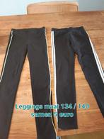 2 leggings maat 134 / 140, Meisje, Ophalen of Verzenden, Zo goed als nieuw, Overige typen