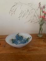 Glazen druiven tros druiven van blauw glas, Ophalen of Verzenden