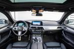 BMW 5-serie Touring M550d xDrive High Executive Panodak Adap, Auto's, BMW, Automaat, 221 €/maand, Gebruikt, Euro 6