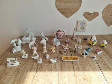 31 x Mooie Vintage Woon Decoratie voor Letterbak - Vitrine  beschikbaar voor biedingen