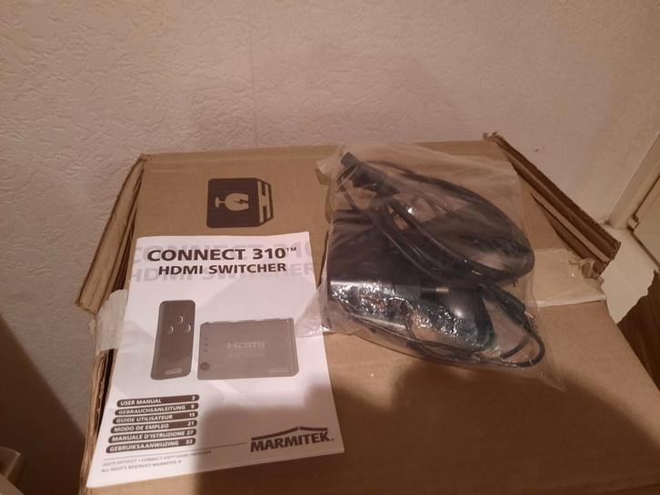 Connect 310 HDMI Switcher - 3 Poorten, Audio, Tv en Foto, Converters, Gebruikt, Ophalen