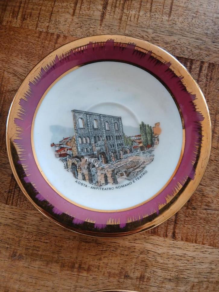 3 decoratieve bordjes, Antiek en Kunst, Antiek | Wandborden en Tegels, Ophalen