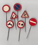 Metalen Verkeersbord speldjes, Verzamelen, Speldjes, Pins en Buttons, Gebruikt, Verzenden, Nvt, Overige onderwerpen