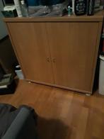 Houten meubel met legplank, Ophalen, 50 tot 100 cm, Zo goed als nieuw, Meubel voor bv. Televisie