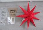 Rode papieren Kerstster, Diversen, Ophalen of Verzenden, Gebruikt