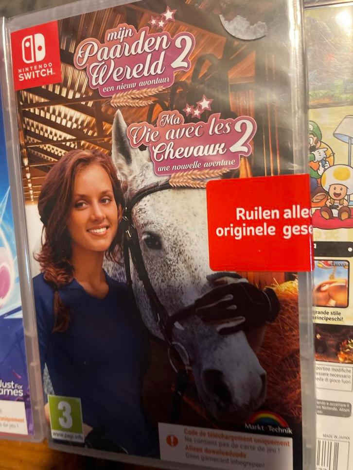 Mijn Paarden Wereld 2 - Nintendo Switch nieuw, Spelcomputers en Games, Games | Nintendo Switch, Nieuw, Simulatie, 1 speler, Vanaf 3 jaar