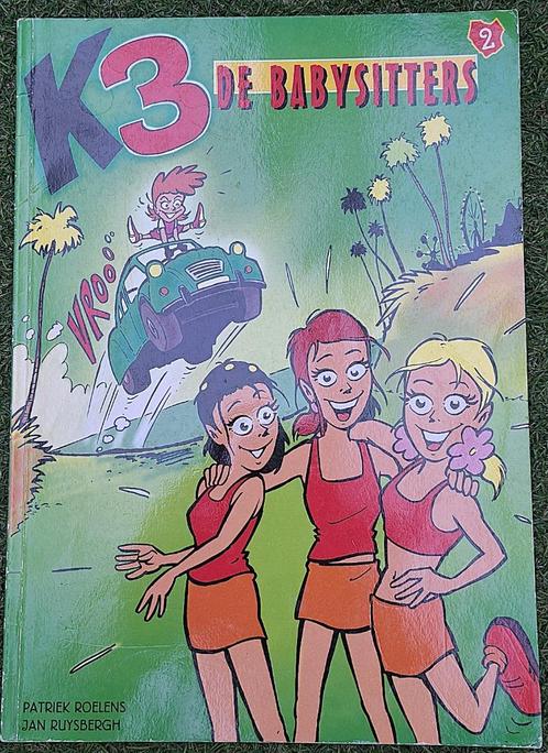 K3 De Babysitters no 2 	zeldzaam stripverhaal van K3, Boeken, Stripboeken, Gelezen, Eén stripboek, Ophalen of Verzenden