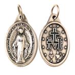 Wonderbaarlijke Maria Medaillon - Katholiek Italië Hanger, Verzenden, Nieuw, Sieraad, Christendom | Katholiek