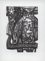 1431 Ex Libris Nederland : Jan Battermann, 1967, Antiek en Kunst, Kunst | Etsen en Gravures, Verzenden