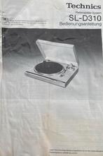Technics SL D310 platenspeler, Ophalen of Verzenden, Technics