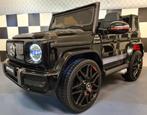 Kinderauto Mercedes G63 - rubber banden - leren zit - RC, Ophalen of Verzenden, Nieuw, Afstandsbediening