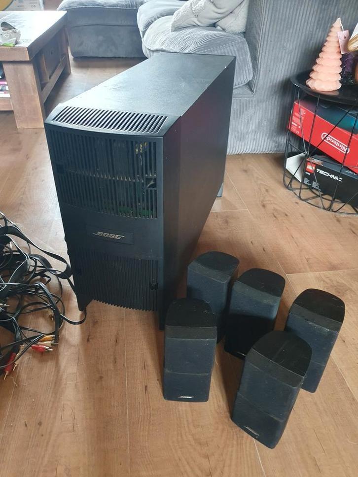 Bose acoustimass 10 serie 3 home cinema set, Audio, Tv en Foto, Home Cinema-sets, Gebruikt, Overige spelers, Overige merken, Ophalen