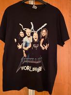 Metallica Worldwired Tour 2019 T-shirt - Maat M, Ophalen of Verzenden, Zo goed als nieuw, Maat 48/50 (M), Zwart