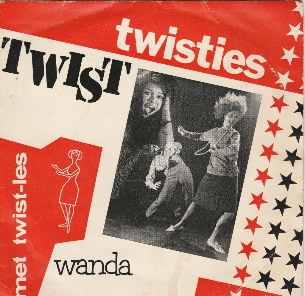 INDOROCK /TWIST - Wanda - Twisties Twist promosingle 1962, Cd's en Dvd's, Vinyl Singles, Gebruikt, Pop, Ophalen